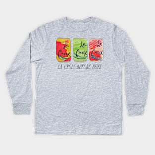 La Croix Before Boys Kids Long Sleeve T-Shirt